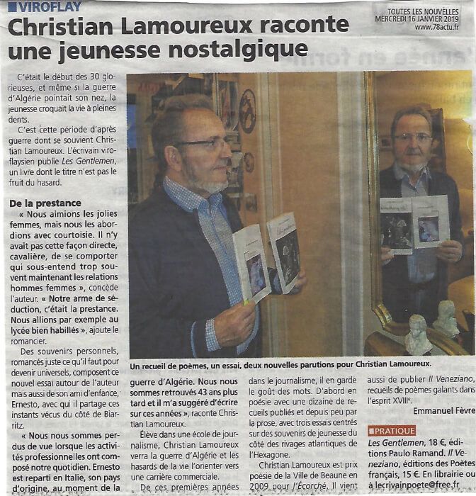 Article Christian Lamoureux